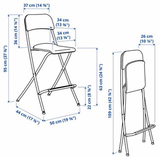 2 Taburetes Franklin Madera Ikea