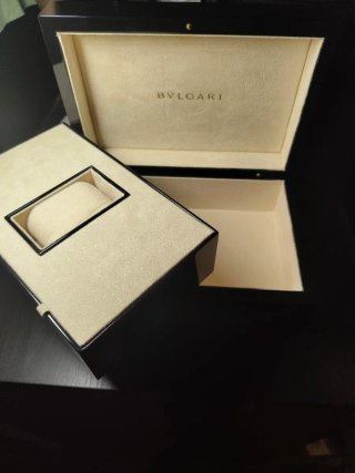 Scatola portagioie Bulgari nero