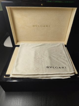 Scatola portagioie Bulgari nero