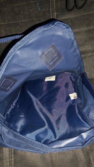 Mochila pequeña azul