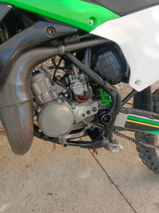 Kawasaki 85 KX Motocross 2016 Verde/Blanco