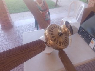 Ventilador de Techo Ufesa Madera y Metal