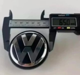 TAPABUJES CENTRO RUEDA VOLKSWAGEN 65MM 3B7 601 171