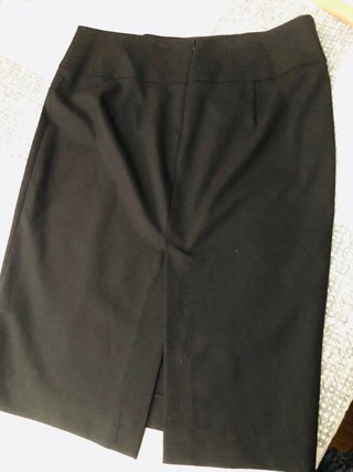 Falda Zara Talla 44 Negra