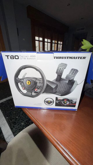 Volante Thrustmaster T80 Ferrari PS4/PS5