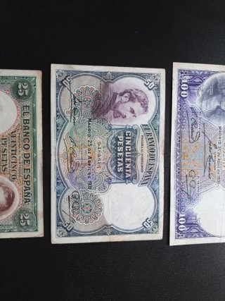 BILLETES ESPAÑOLES DE 1931