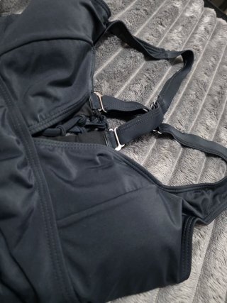Traje  de baño una pieza negro