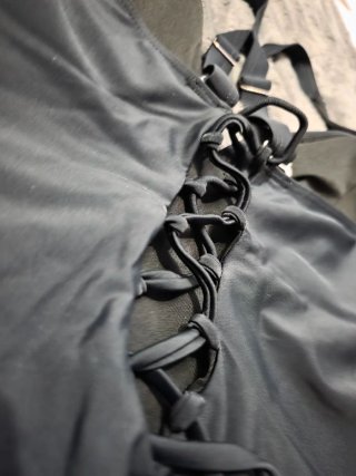 Traje  de baño una pieza negro