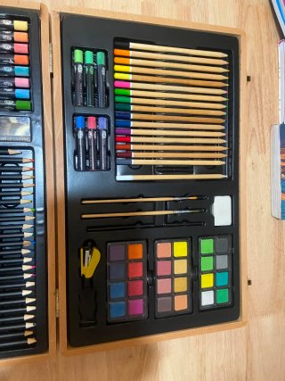 Maletín de arte completo