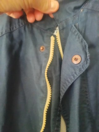 Chaqueta Caramelo Azul Caballero