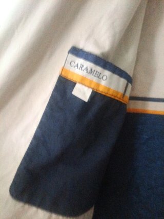 Chaqueta Caramelo Azul Caballero