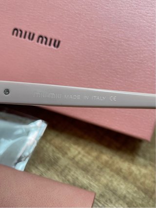 Gafas de sol Miu Miu originales