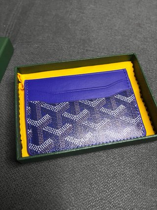 Tarjetero Goyard Azul Sin Estrenar