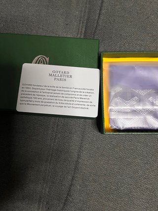 Tarjetero Goyard Azul Sin Estrenar