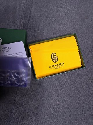 Tarjetero Goyard Azul Sin Estrenar