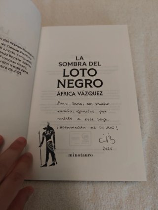 La sombra del loto negro - Premio Minotauro 2026