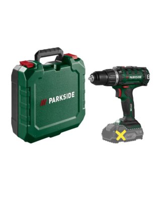 Taladro atornillador Parkside con maletín