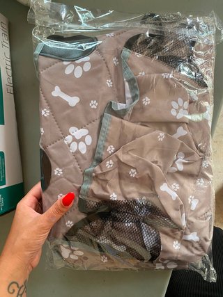 Asiento Coche Perro Mascota Paw Print