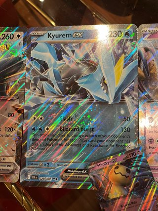 Cartas Pokémon Jumbo Snorlax, Kyurem, Mimikyu EX