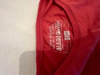 Camiseta Napapijri Unisex Roja