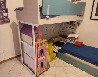 Cameretta letto a castello (Da montare)