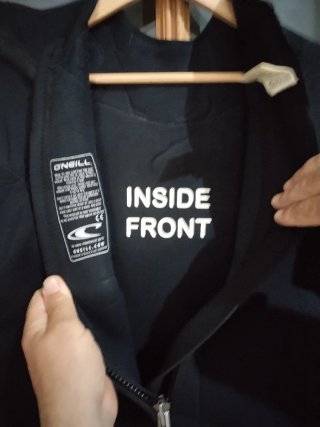 Traje de neopreno negro talla 2XL
