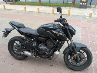 Yamaha MT-07 Negra