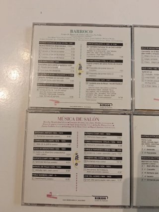 Lote 2 CD di musica classica di Madrid