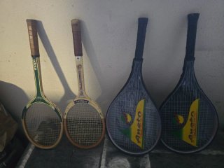 Lote 4 Raquetas Tenis Adidas Spalding Aneto