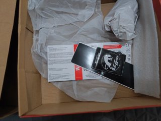 Botas de moto caña baja negras completamente nueva