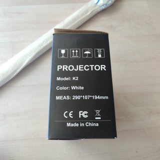 Proyector LED Wimius K2 + Pantalla Plegable