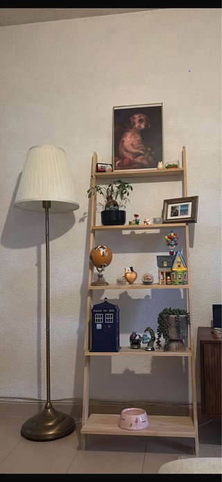 Estantería Escalera Madera de pino natural