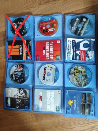 PS4 (PlayStation 4) + Mando Nacon nuevo + Juegos