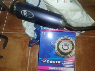 Tubo Escape Turbo Kit + Variador J Costa