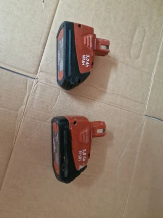 2 Baterías Hilti NiMH 3.0 Ah