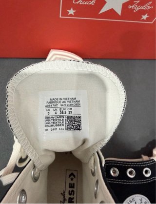 Botas Converse Chuck 70 Luxe Talla 36.5