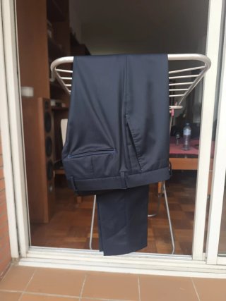 Traje Zara Hombre Azul Marino