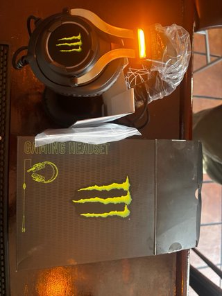 Cascos Gaming Monster Energy PC/MAC PS4