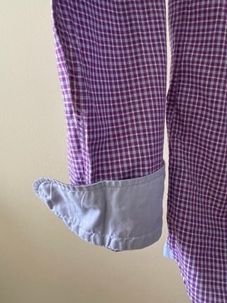 Camisa Hackett London Morado Cuadros