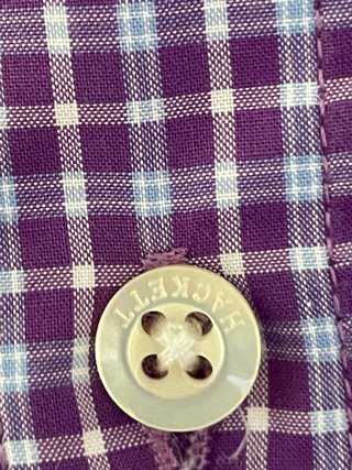 Camisa Hackett London Morado Cuadros