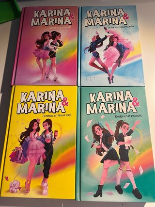 Libros Karina y Marina. MIRAR DESCRIPCIÓN
