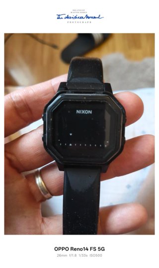 Reloj Nixon Negro Hombre