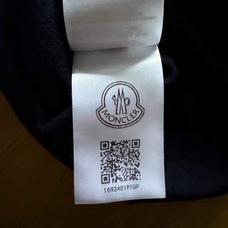 Camiseta Moncler Negra Talla XL