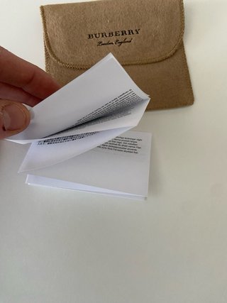 Portafoglio porta carte Burberry check classic