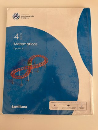 Matemáticas opción A.. 4o ESO.
