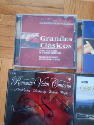 Lote CDs Musica Classica e Flamenco