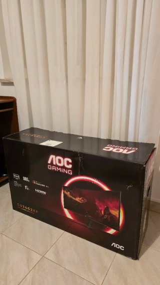 Monitor AOC Ultrawide 34 CU34G2XP/BK