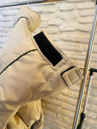 Abrigo O'Neill plumífero vintage beige