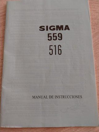 Máquina de coser SIGMA 559