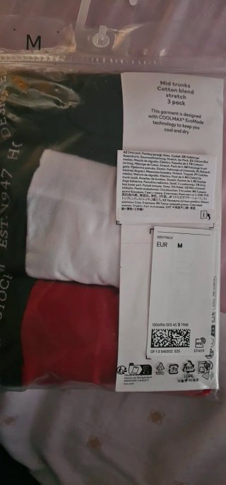 Pack 3 Calzoncillos H&M Algodón Stretch